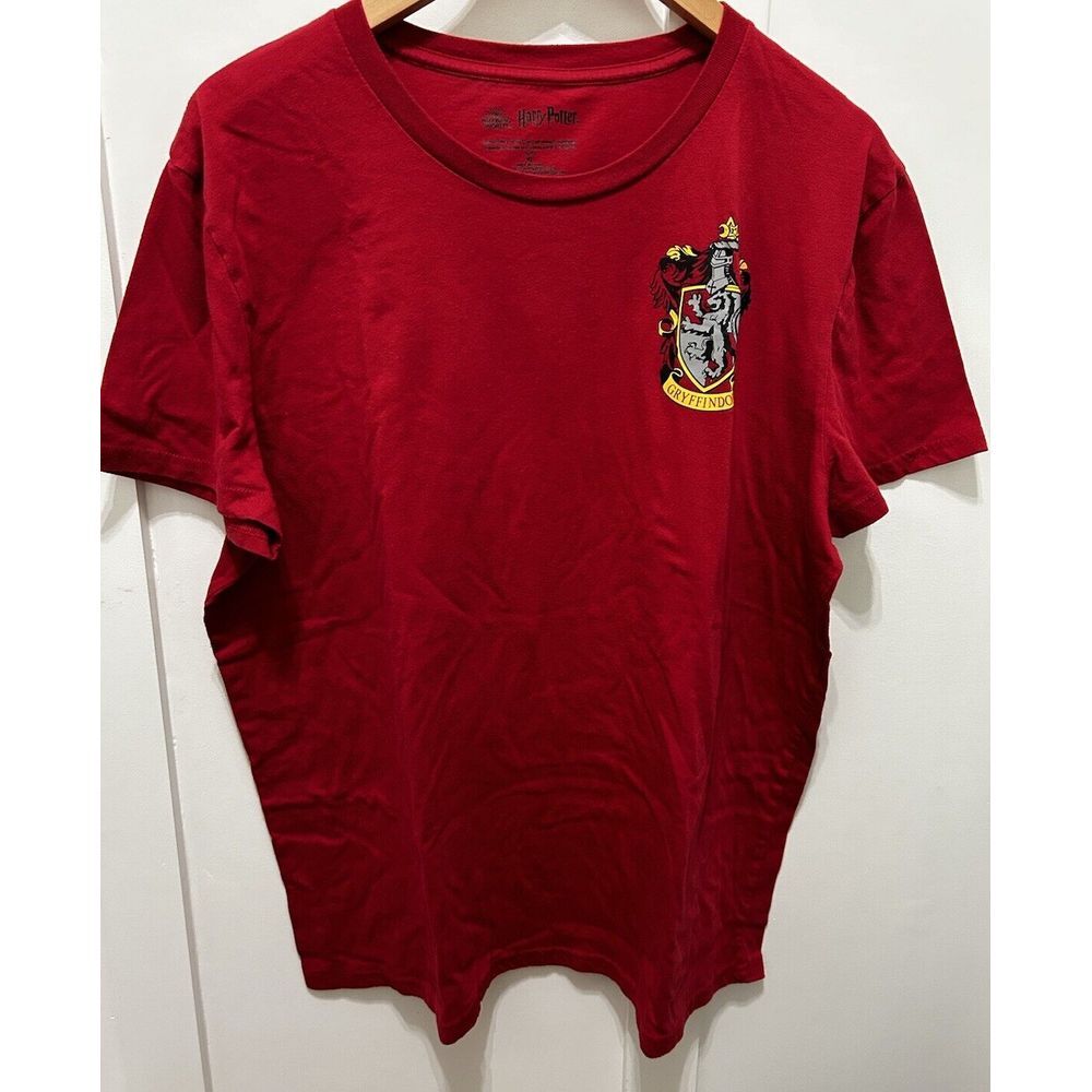 Harry‎ Potter Shirt Kids XL Red Wizarding World Gryffindor Lion Graphic Tee